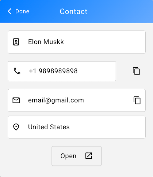 Contact Info