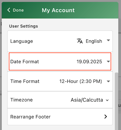 Timezones