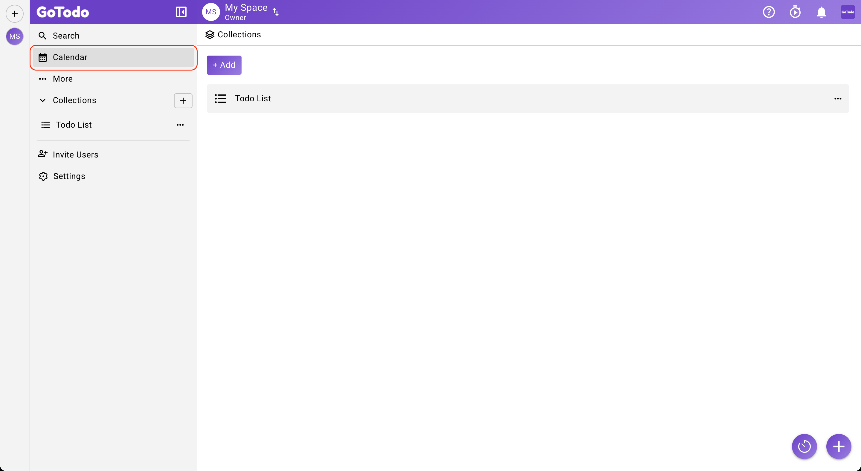 Calendar