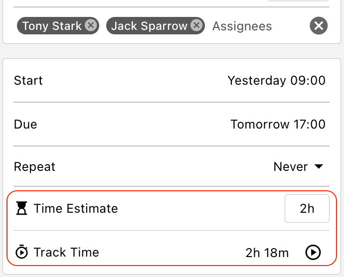 Task Time Tracker